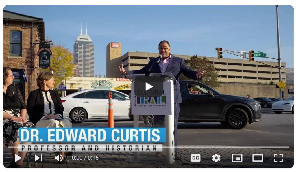 Indianapolis Cultural Trail South Street Dedication